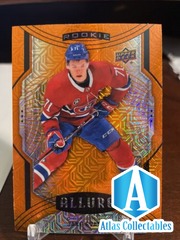 2020-21 UD Allure Orange Slice Rookie Jake Evans #112 Canadiens